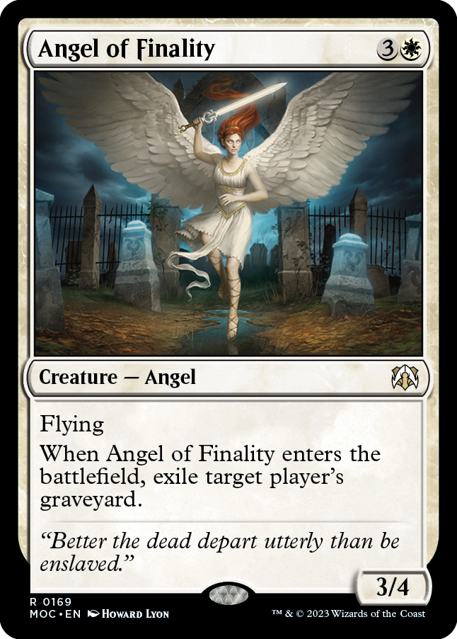 Angel of Finality [March of the Machine Commander]