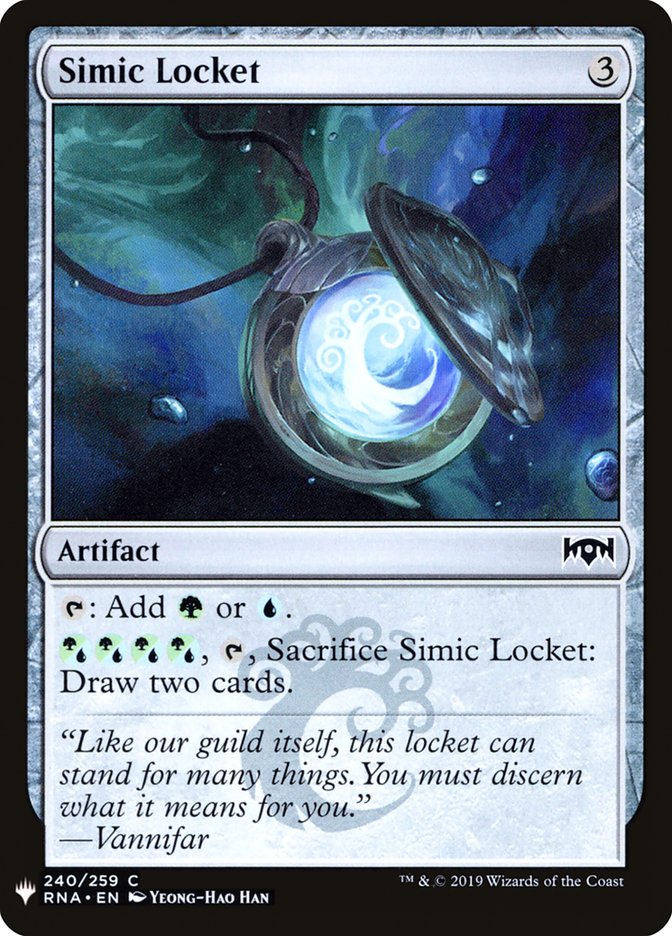 Simic Locket [Mystery Booster]