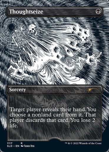 Thoughtseize (Borderless) [Secret Lair Drop Series]