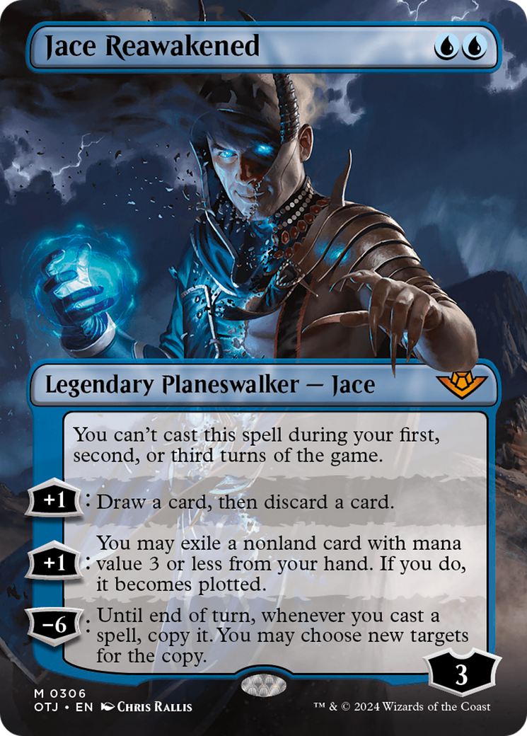 Jace Reawakened (Borderless) [Outlaws of Thunder Junction]