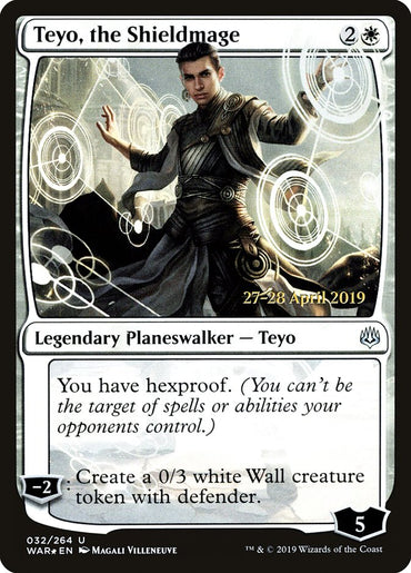 Teyo, the Shieldmage [War of the Spark Prerelease Promos]