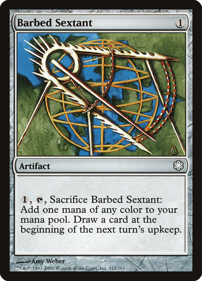 Barbed Sextant [Coldsnap Theme Decks]