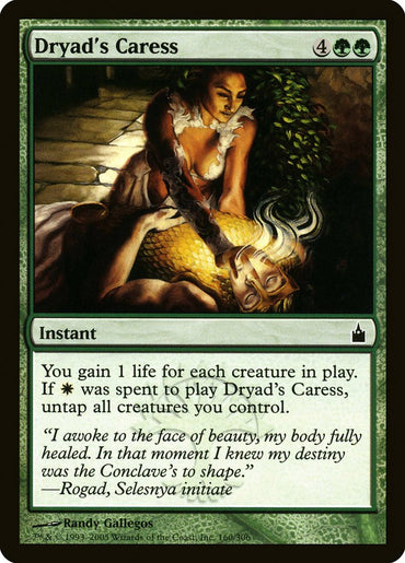 Dryad's Caress [Ravnica: City of Guilds]