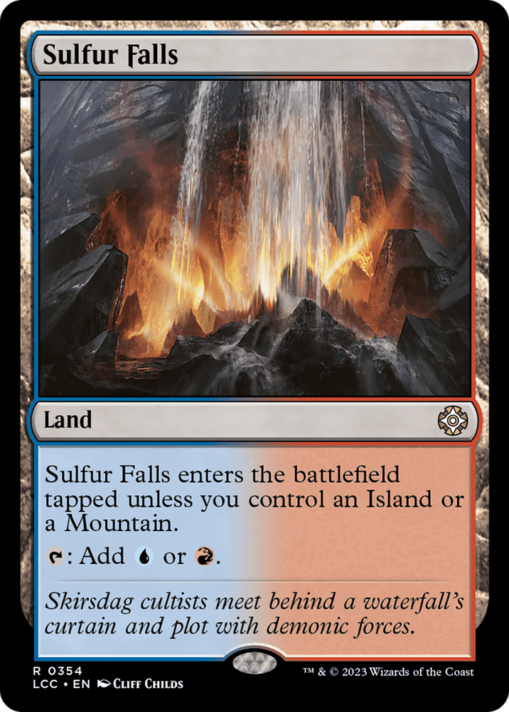 Sulfur Falls [The Lost Caverns of Ixalan Commander]