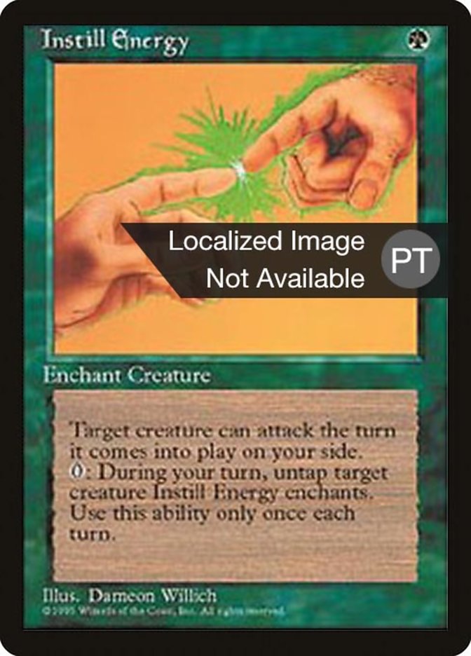 Instill Energy [Fourth Edition (Foreign Black Border)]