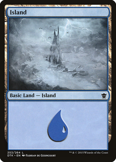 Island (253) [Dragons of Tarkir]