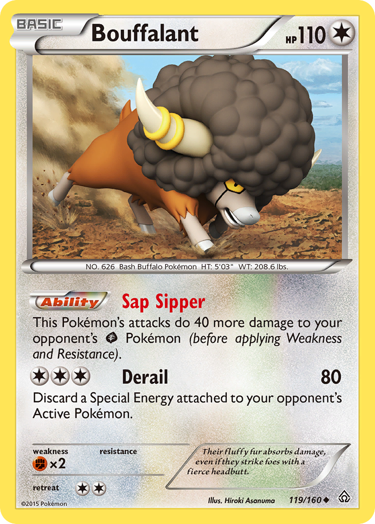 Bouffalant (119/160) [XY: Primal Clash]