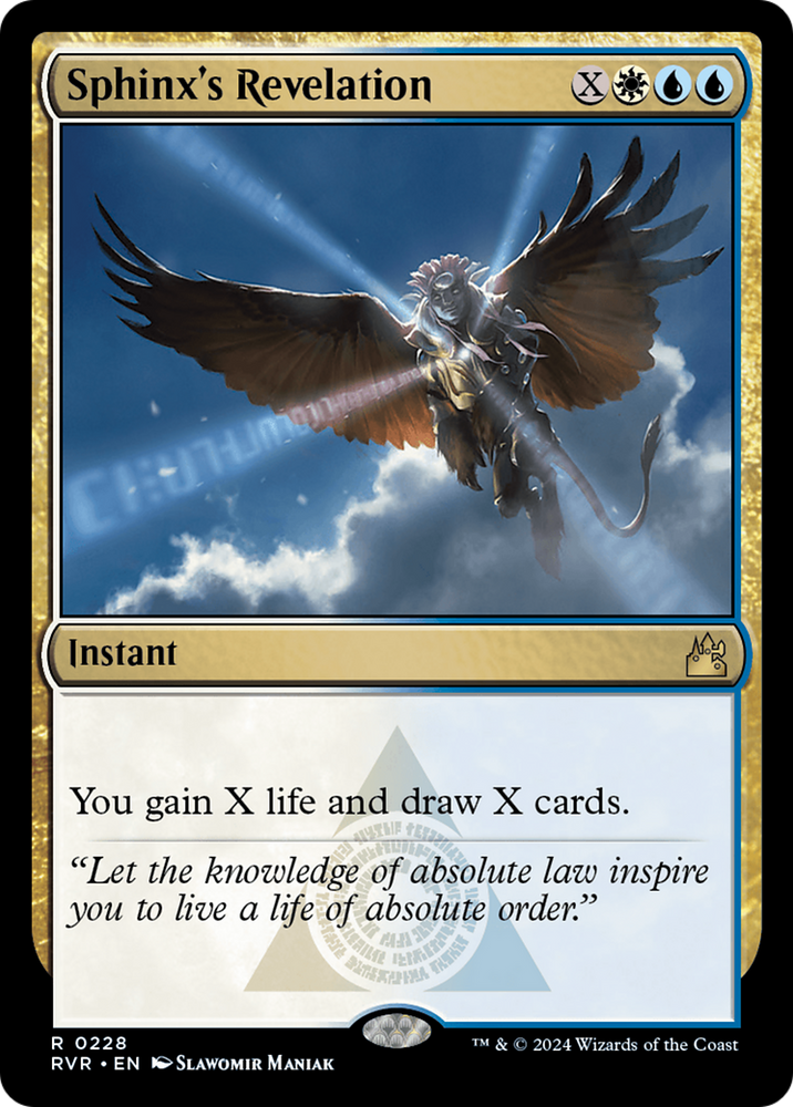 Sphinx's Revelation [Ravnica Remastered]