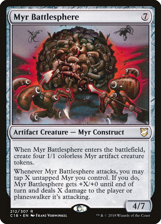 Myr Battlesphere [Commander 2018]