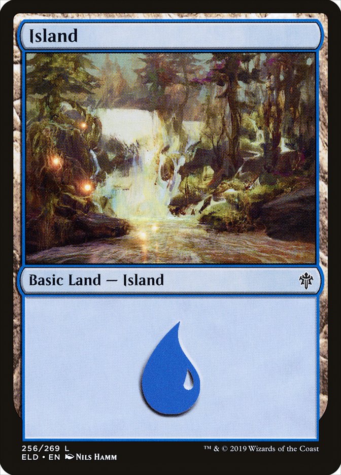 Island (256) [Throne of Eldraine]