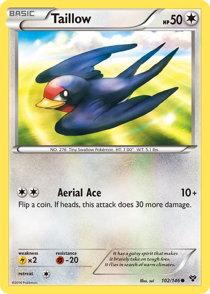 Taillow (102/146) [XY: Base Set]