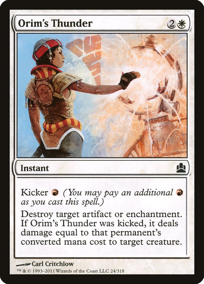 Orim's Thunder [Commander 2011]