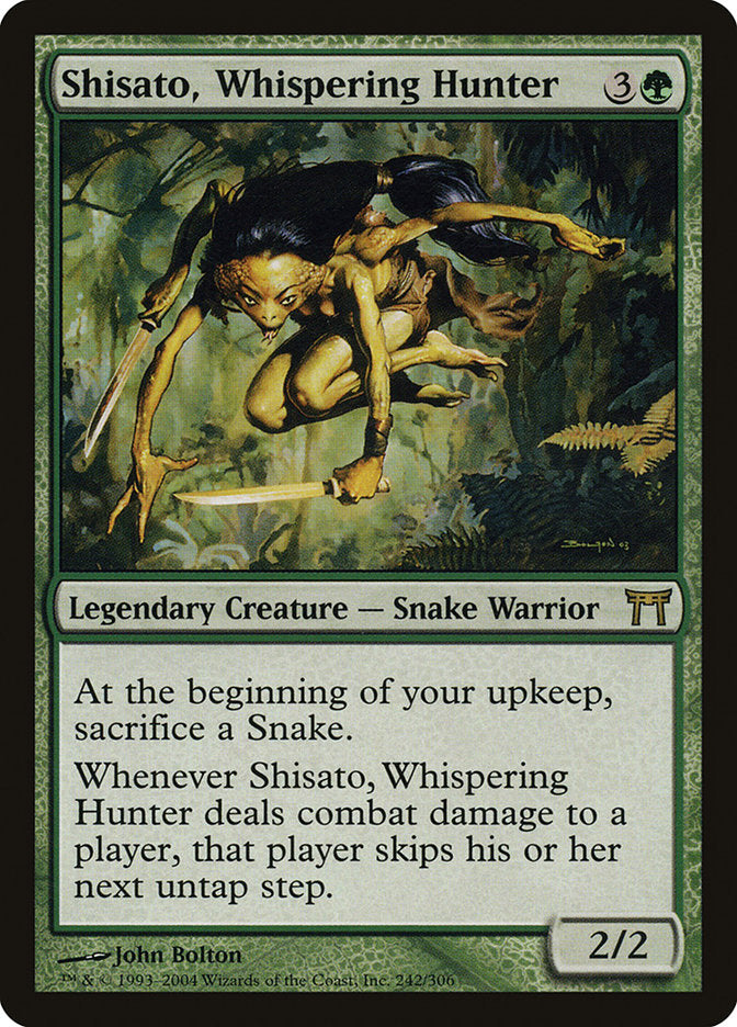 Shisato, Whispering Hunter [Champions of Kamigawa]