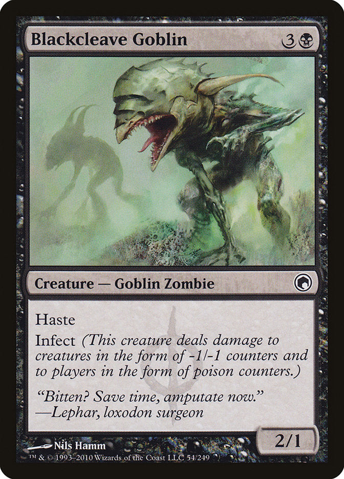 Blackcleave Goblin [Scars of Mirrodin]