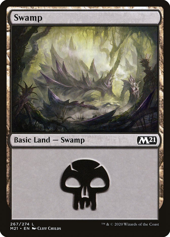 Swamp (267) [Core Set 2021]