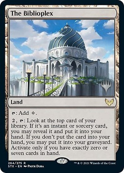 The Biblioplex (Promo Pack) [Strixhaven: School of Mages Promos]