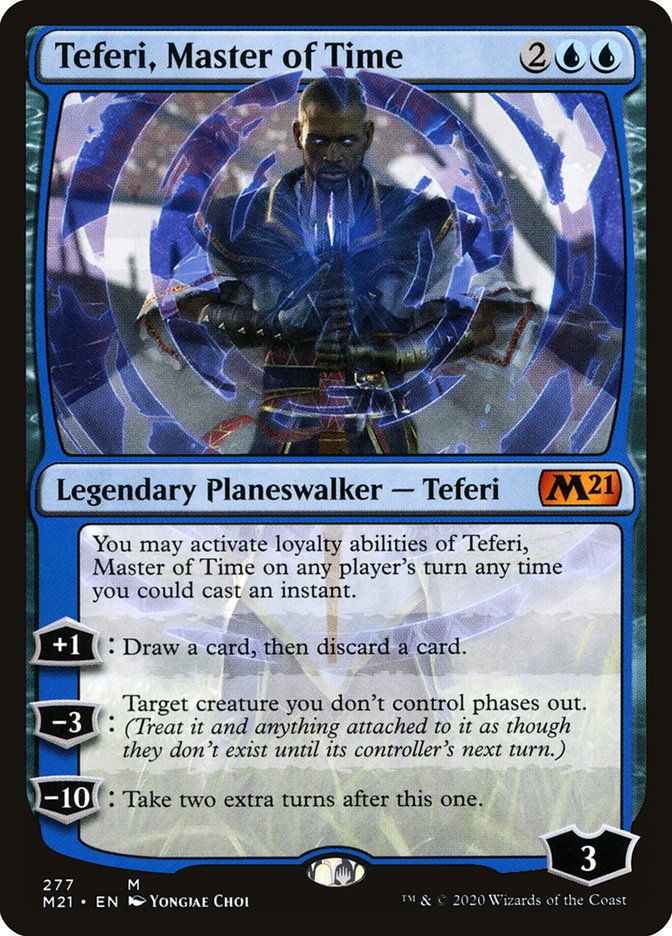 Teferi, Master of Time (277) [Core Set 2021]