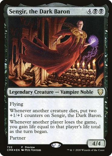 Sengir, the Dark Baron [Commander Legends Promos]