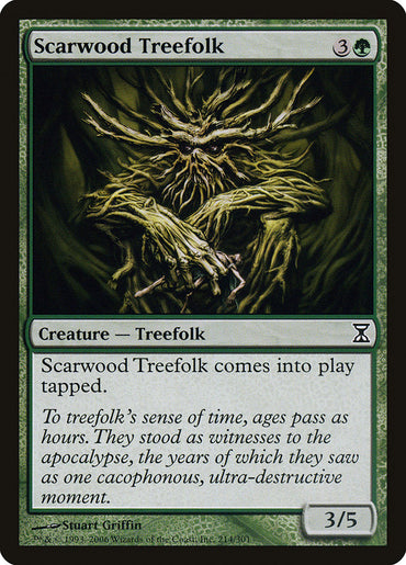 Scarwood Treefolk [Time Spiral]