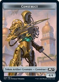 Construct // Goblin Wizard Double-Sided Token [Core Set 2021 Tokens]