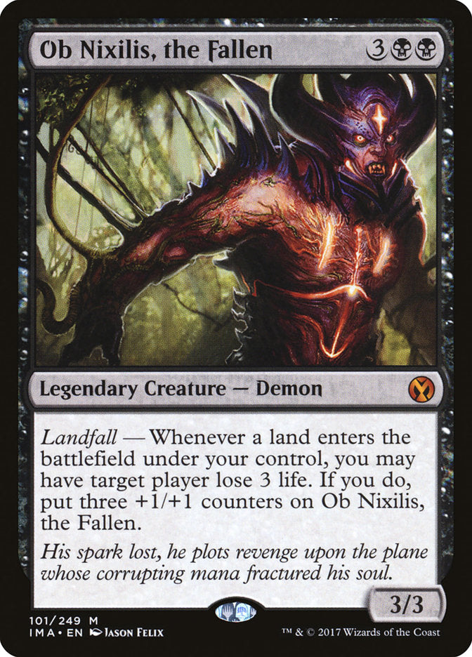 Ob Nixilis, the Fallen [Iconic Masters]