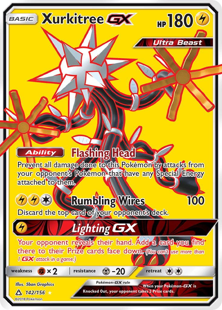 Xurkitree GX (142/156) [Sun & Moon: Ultra Prism]