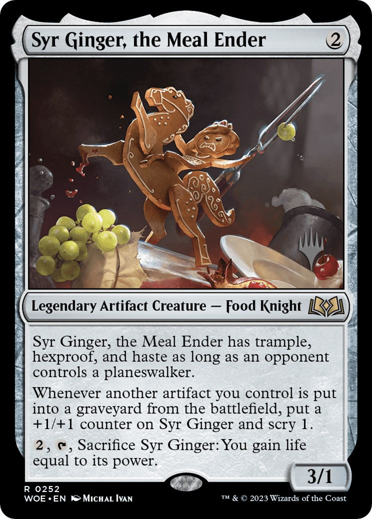 Syr Ginger, the Meal Ender (Promo Pack) [Wilds of Eldraine Promos]