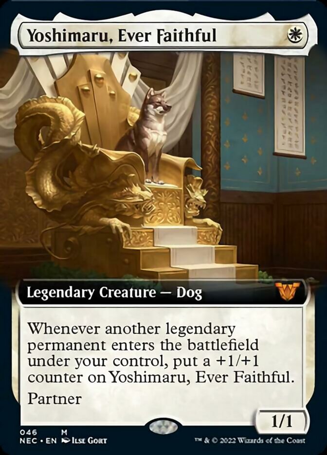 Yoshimaru, Ever Faithful (Extended Art) [Kamigawa: Neon Dynasty Commander]