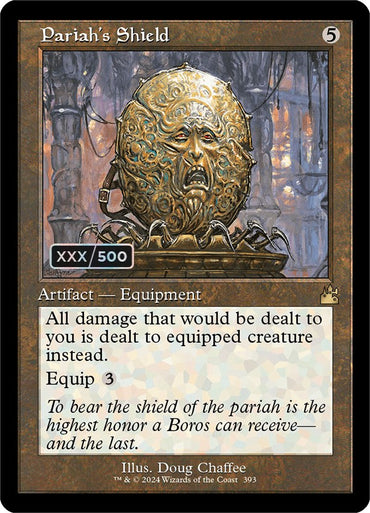 Pariah's Shield (Retro) (Serialized) [Ravnica Remastered]