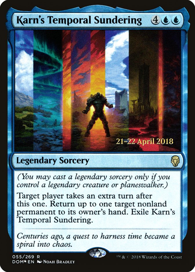 Karn's Temporal Sundering [Dominaria Prerelease Promos]