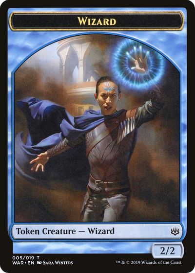 Servo // Wizard Double-Sided Token [Challenger Decks 2020 Tokens]