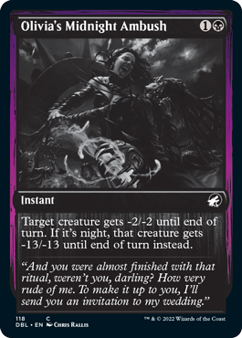 Olivia's Midnight Ambush [Innistrad: Double Feature]