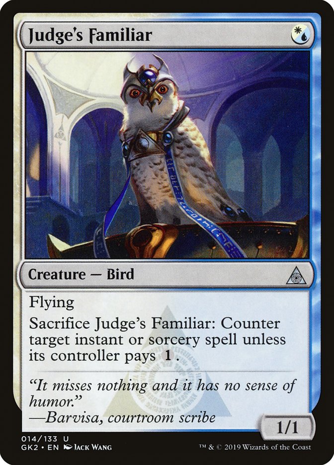 Judge's Familiar [Ravnica Allegiance Guild Kit]