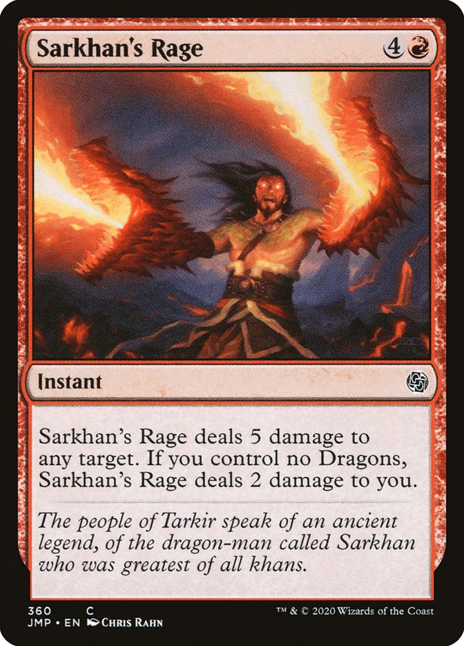 Sarkhan's Rage [Jumpstart]