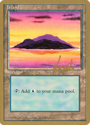 Island (ml368) (Michael Loconto) [Pro Tour Collector Set]