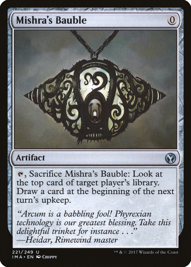 Mishra's Bauble [Iconic Masters]