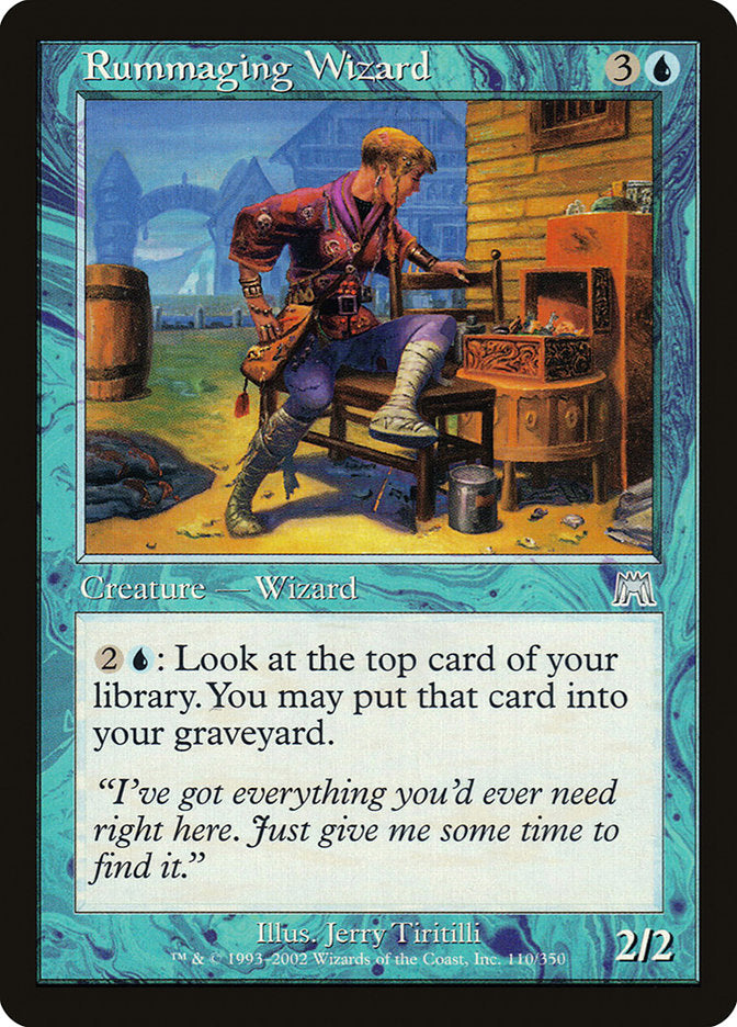 Rummaging Wizard [Onslaught]