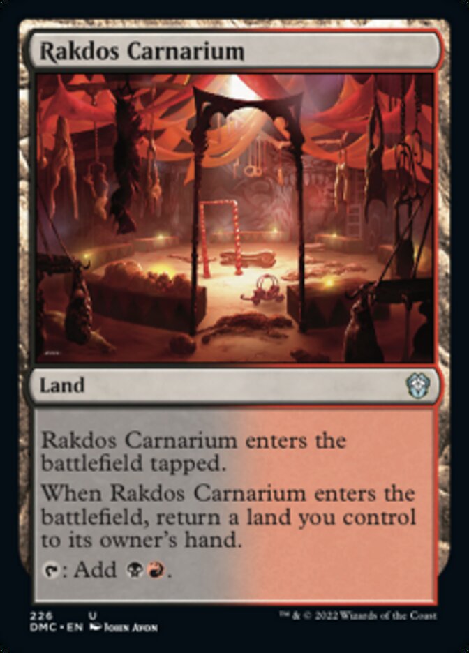 Rakdos Carnarium [Dominaria United Commander]