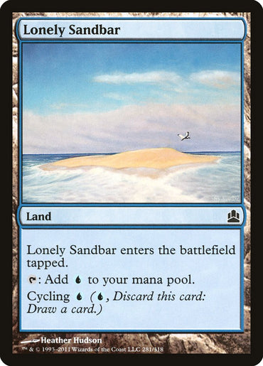 Lonely Sandbar [Commander 2011]