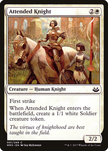 Attended Knight [Modern Masters 2017]