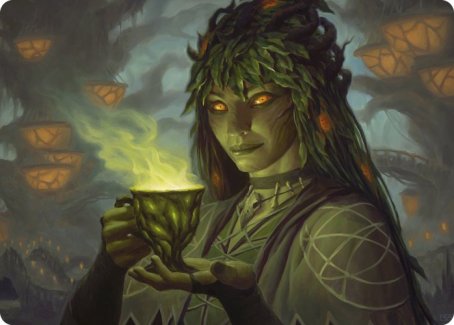 Dina, Soul Steeper Art Card [Strixhaven: School of Mages Art Series]