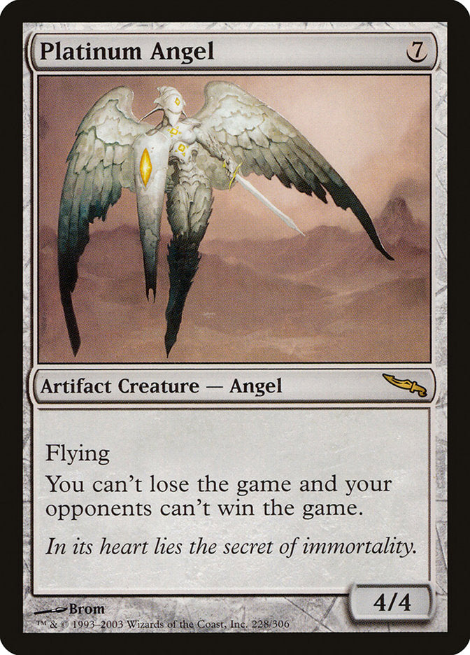 Platinum Angel [Mirrodin]