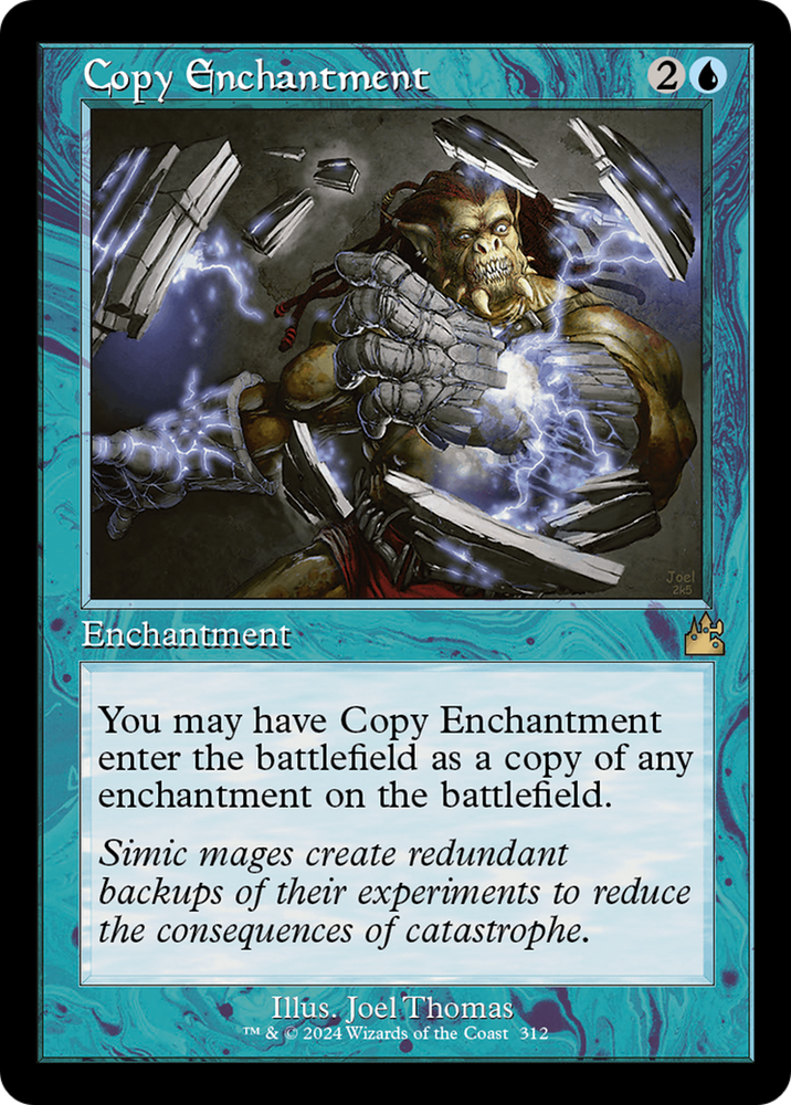 Copy Enchantment (Retro Frame) [Ravnica Remastered]