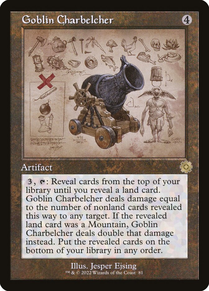 Goblin Charbelcher (Retro Schematic) [The Brothers' War Retro Artifacts]