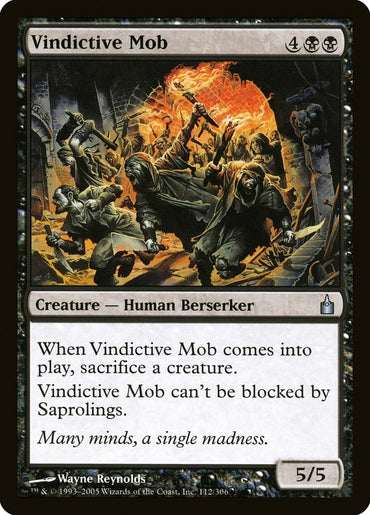 Vindictive Mob [Ravnica: City of Guilds]