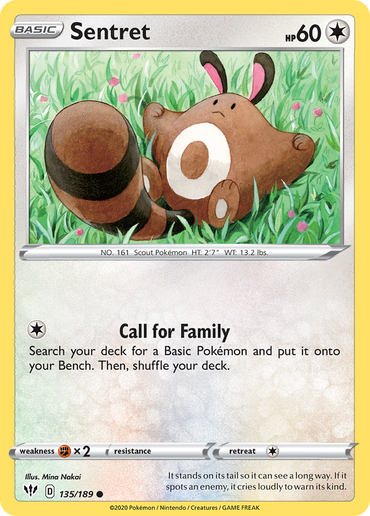 Sentret (135/189) [Sword & Shield: Darkness Ablaze]