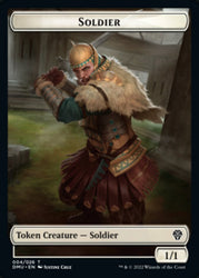 Soldier // Angel Double-Sided Token [Dominaria United Tokens]