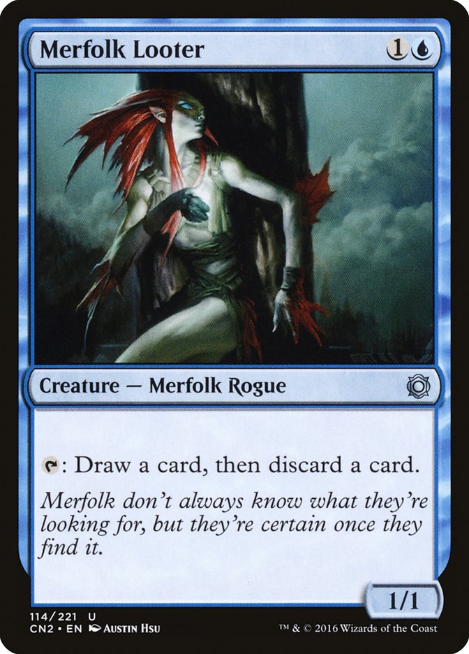 Merfolk Looter [Conspiracy: Take the Crown]