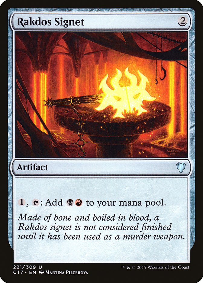 Rakdos Signet [Commander 2017]