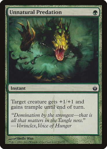 Unnatural Predation [Mirrodin Besieged]